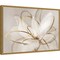 Transparent Beauty III (Floral) by Eva Watts 23-in. W x 16-in. H. Canvas Wall Art Print Framed in Gold